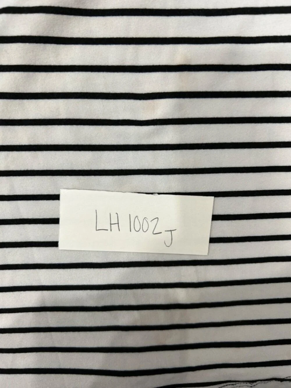 Lorena Rose Black White Striped Long Sleeve Dress Drawstring Waist